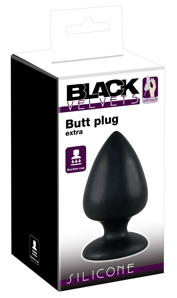 Butt Plug Large 14cm Ø 3-7,5cm
