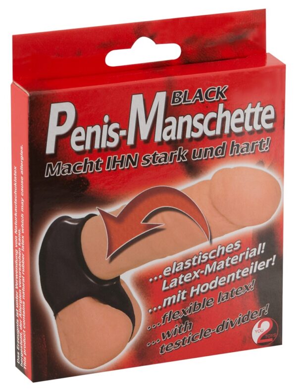 Latex-penis-manschett 6,5cm Ø 3,5 - 5cm