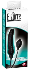 Dildo "Blow me up" large 25cm Ø 2,5 - 8,5cm
