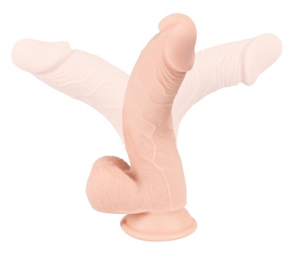 Dildo med sugfot 24cm Ø 3,1-4,4cm
