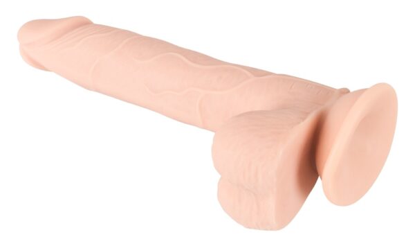 Dildo med sugfot 24cm Ø 3,1-4,4cm