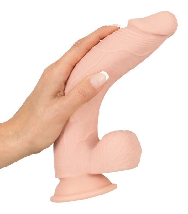 Dildo med sugfot 24cm Ø 3,1-4,4cm