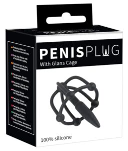 Penisplugg med ollonbur 5,7cm Ø 0,6 - 0,8cm