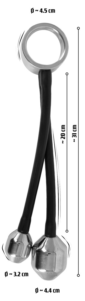 Penisring & analpluggar 31,0cm Ø 4,5cm