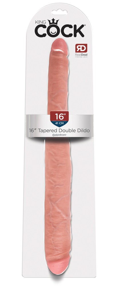 16'' Tapered Double Dildo