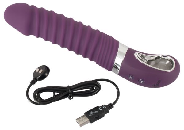 Warming Soft vibrator 23,5cm Ø 3,5 - 4,1cm