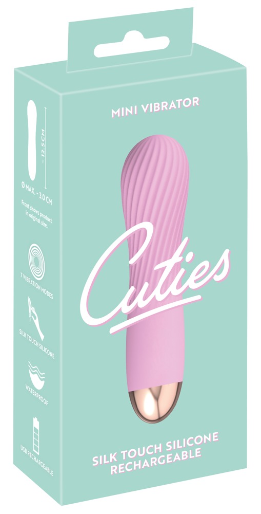 Cuties minivibrator 12,5cm Ø 2,3 - 3,0cm