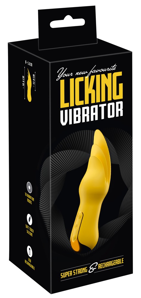 XXX Licking Vibrator 18,6cm Ø 5,0cm