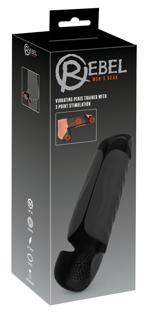 Penis Trainer with 3 Point Stimulation 22,1cm