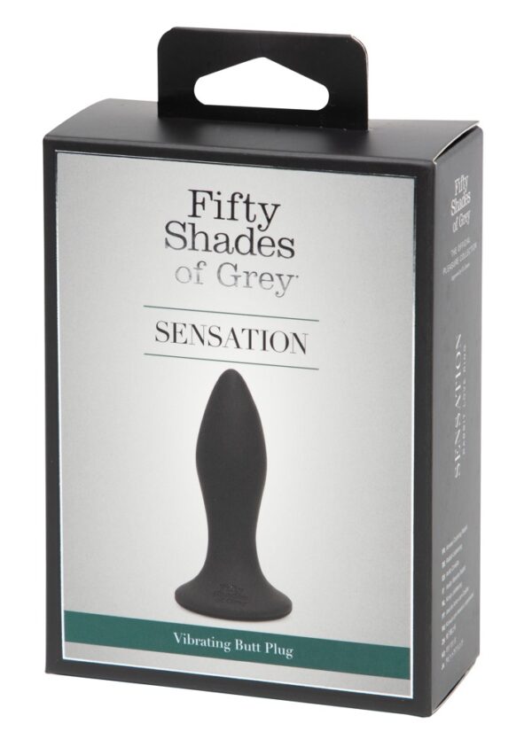 Sensation Vibrating Butt Plug 8,5cm Ø 1,6 - 2,5cm