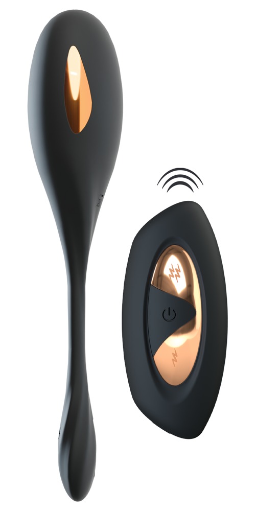 Vibrating E-Stim RC Love Ball 18,6cm Ø 3,6cm