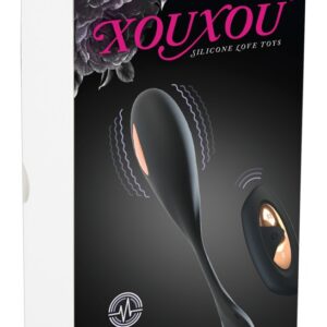 Vibrating E-Stim RC Love Ball 18,6cm Ø 3,6cm