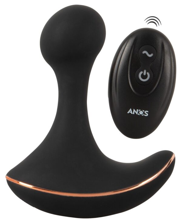 RC Prostate Massager with Vibration 11,8cm Ø 1,6 - 3,7cm