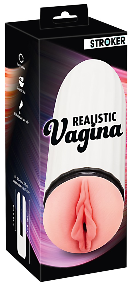 Realistic Vagina 17,9cm Ø 0,7 - 5,6cm