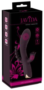 Triple Vibrator 20,8cm Ø 2,5 - 3,8cm