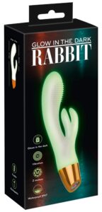 Glow in the dark Rabbit 19,5cm Ø 2,2 - 3,7cm