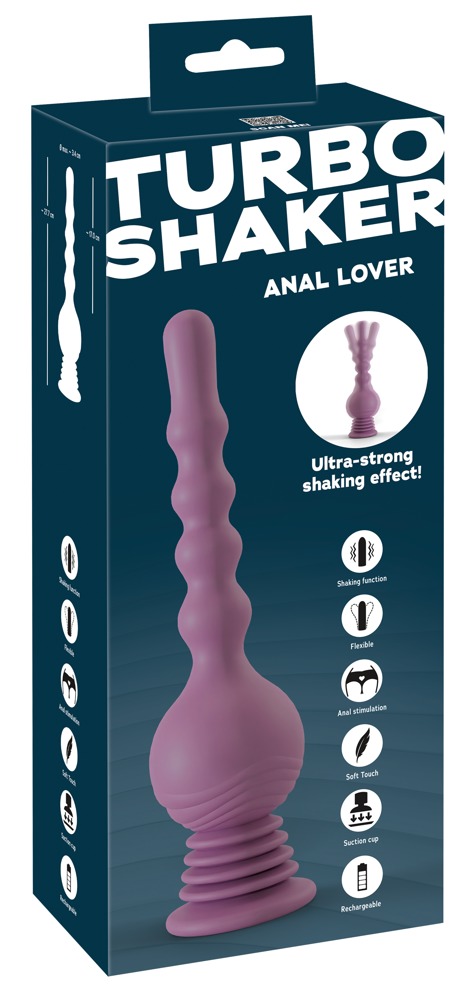 Turbo Shaker Anal Lover 27,7cm Ø 2,0 - 3,4cm