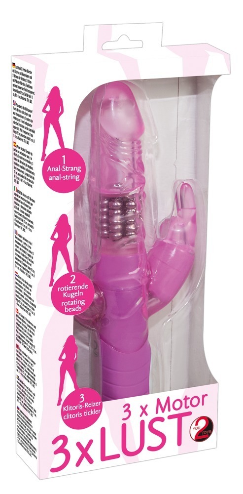 Pärlvibrator 22cm Ø 1 - 3cm