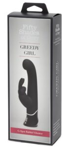 Greedy Girl G-Spot Rabbit Vibrator 24cm Ø 3 - 4cm