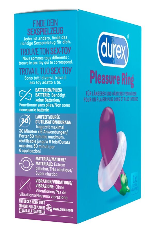 Durex Pleasure ring 4cm Ø 1,6-4cm