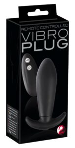 Remote Controlled analplugg 12cm Ø 3,8cm
