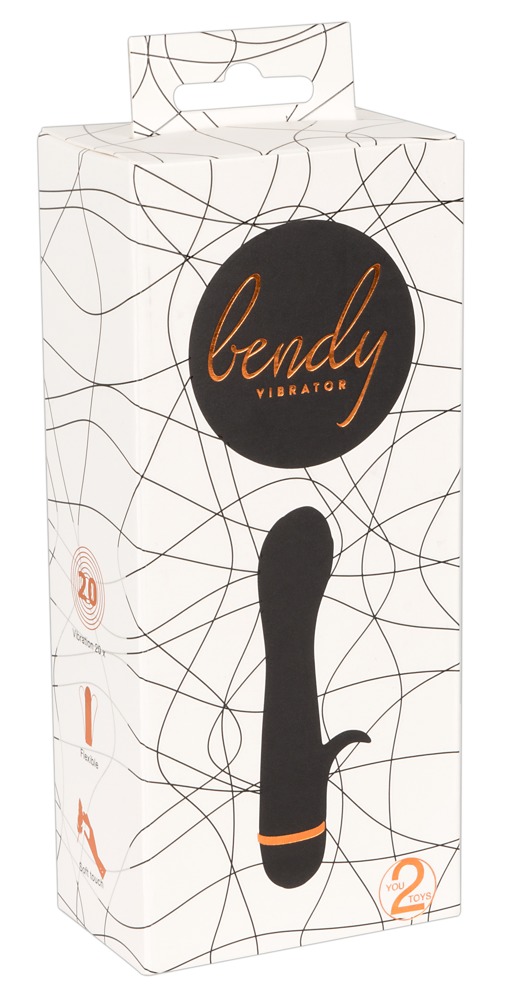 Bendy Tulip Vibrator 16,4cm Ø 2,4-3,4cm