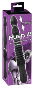 Push it! Analvibrator med stötfunktion 30cm Ø 2,8-4,2cm