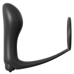 Ass-Gasm Cockring Vibrating Plug 10,4cm Ø 1,5-3,8cm