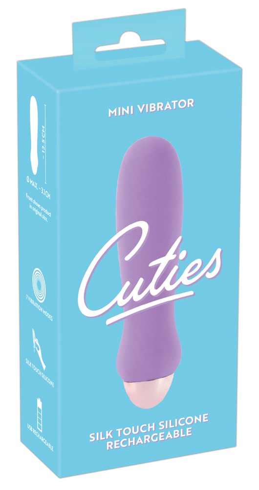 Cuties minivibrator 12,5cm Ø 2,3 - 3,1cm