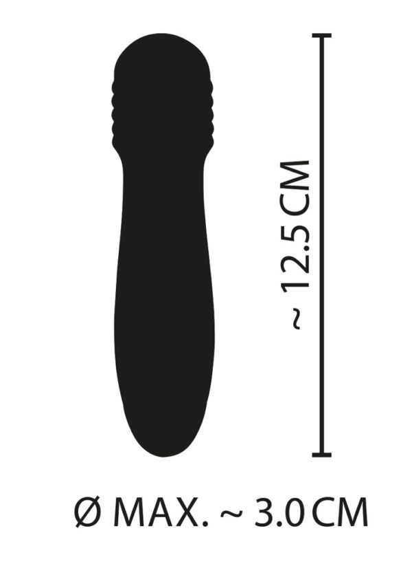 Cuties minivibrator 12,5cm Ø 2,3 - 3,0cm