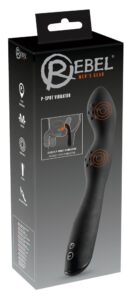 P-spot vibrator 23,5cm Ø 2,4 - 3,6cm