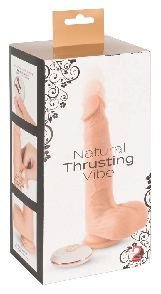 Natural Thrusting Vibrator 21,0 - 24,0cm Ø 3,0 - 4,0cm