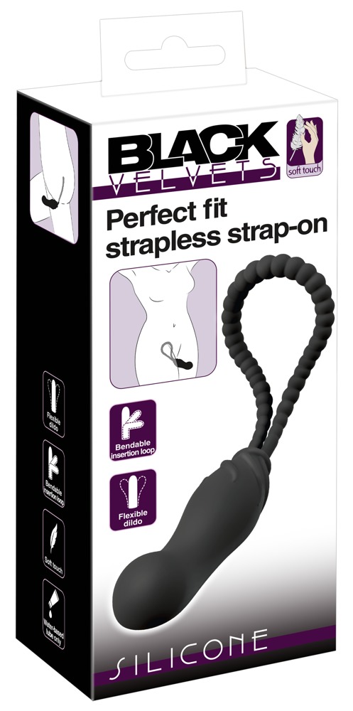 Perfect fit strapless strap-on 22,0cm Ø 2,2 - 3,2cm