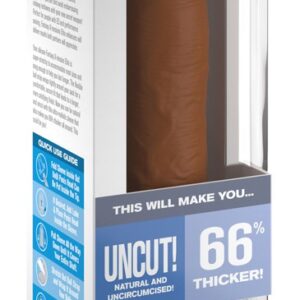 Uncut Enhancer with Strap 20,3cm Ø 2,8cm