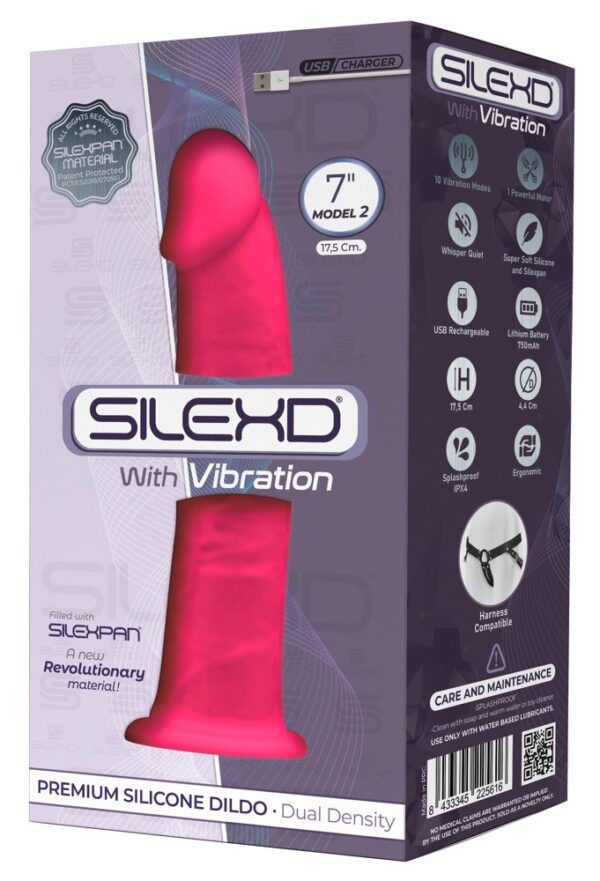 Premium Silicone Dildo 7" Model 2 17,5cm Ø 4,4cm