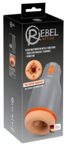 Glans Masturbator with 2 Functions 20,4cm Ø 4,3cm