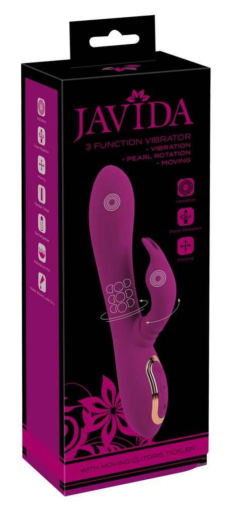 3 Function Vibrator 23,0cm Ø 3,8cm