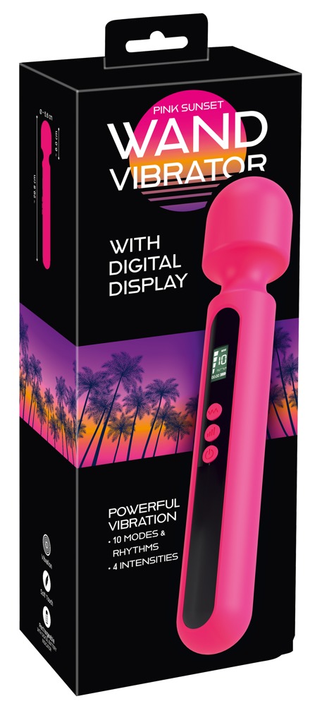 Pink Sunset Wand Vibrator 29,8cm Ø 5,6cm