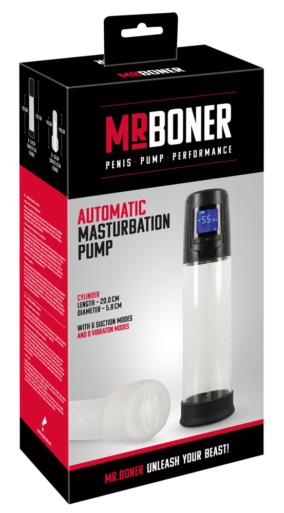 Automatic Masturbation Pump 28,7cm Ø 5,8cm