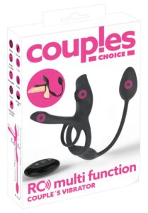 RC Multi Function Couple‘s Vibrator 34,8cm Ø 3,5 - 5,0cm